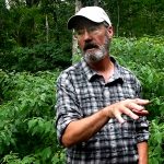 Keith Morton leads a group to Margaret's Rock