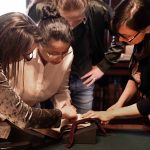 Scholars see 17th century documents at the John Carter Brown Library