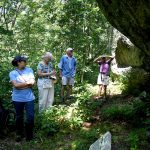 Keith Morton leads a group to Margaret’s Rock