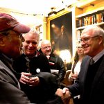 Mayflower Author Nathaniel Philbrick meets the Pokanoket Sagamore Po Wauipi Neimpaug