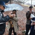 Author Philippa Gregory visits Potumtuk with the Pokanoket Sagamore and Sachem