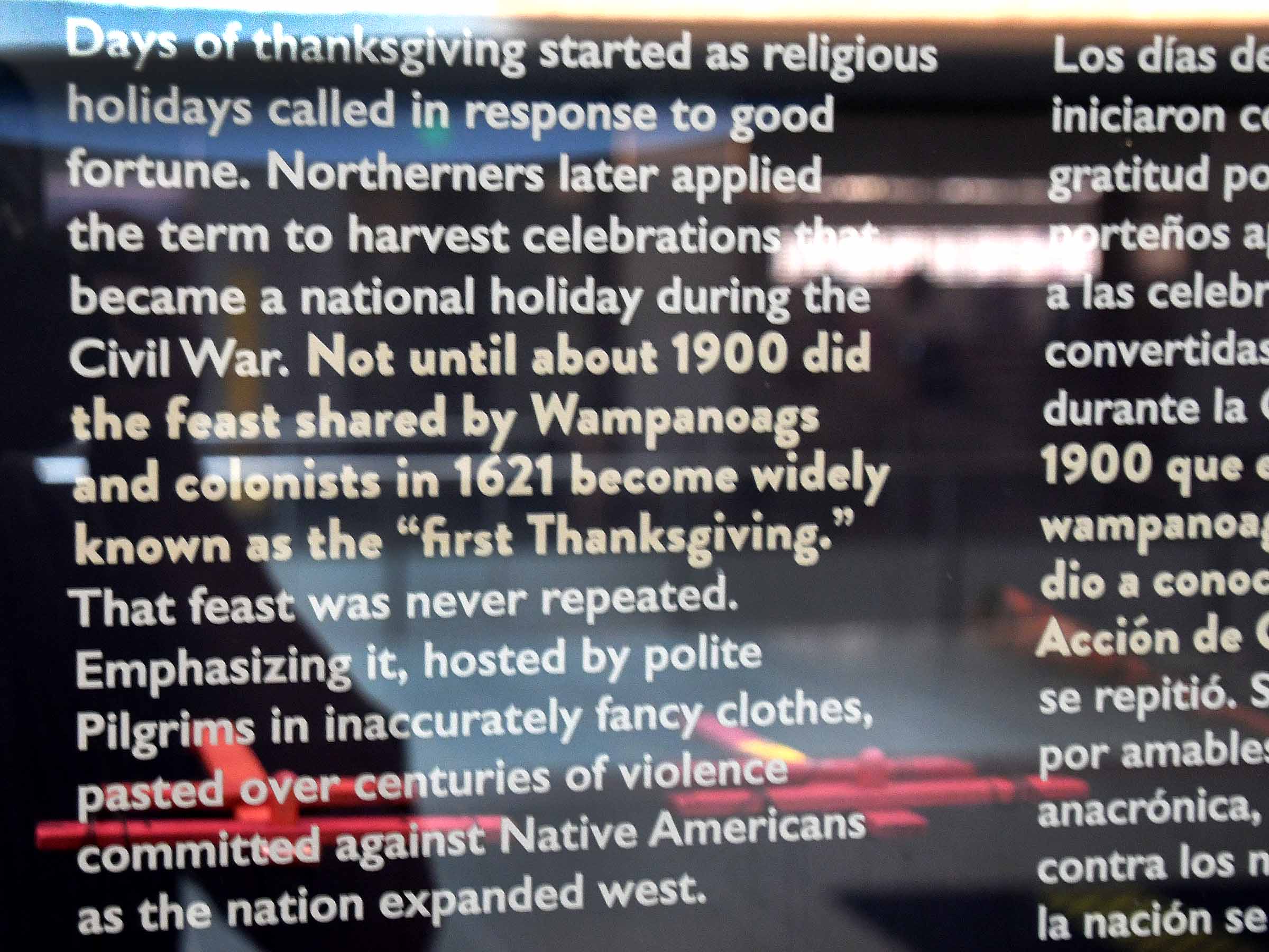 American History Museum corrects some of the Thanksgiving myths ...