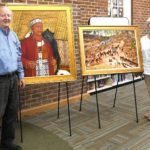 Pokanoket paintings now on display at the Weaver Library in East Providence